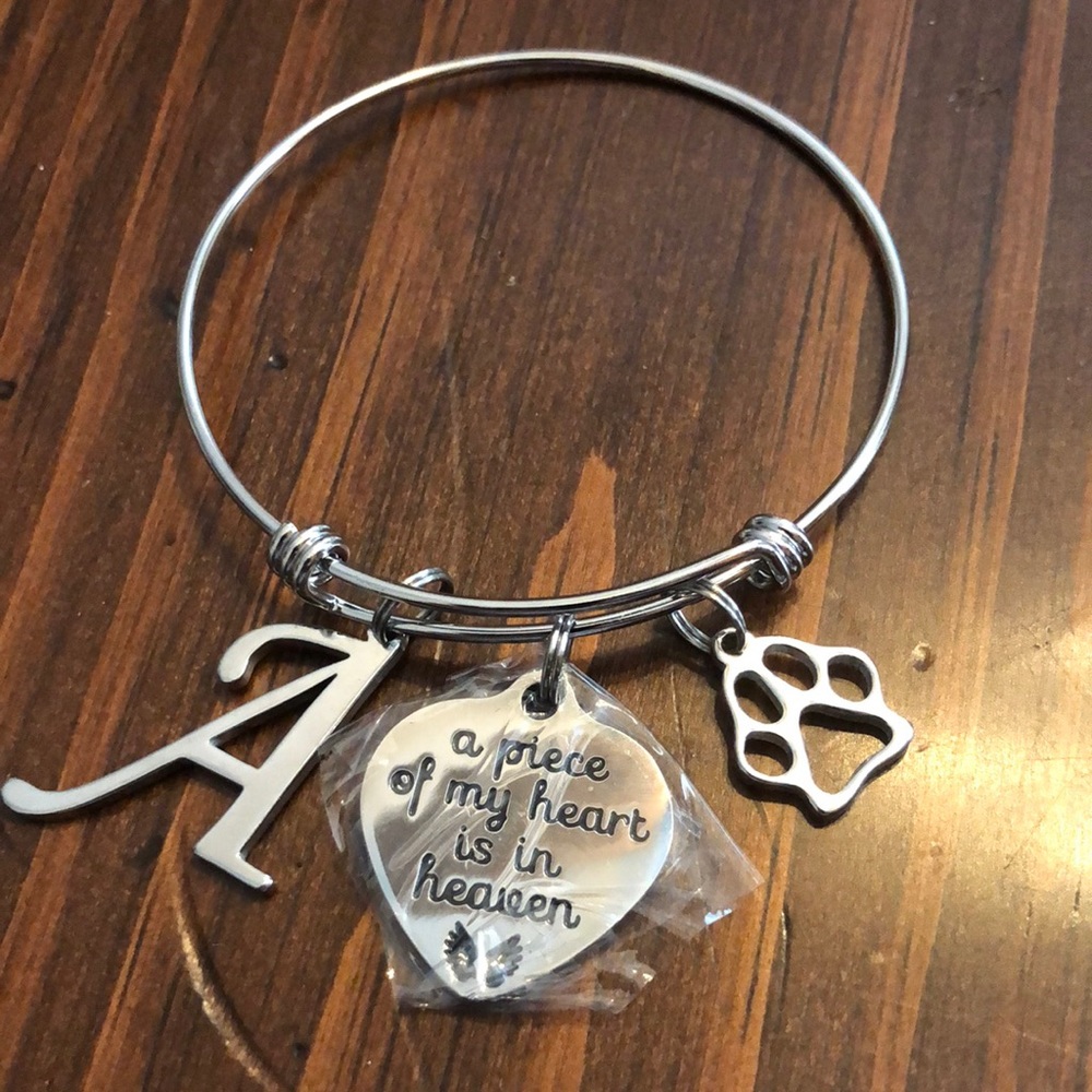 Pet Remembrance Charm Bracelet